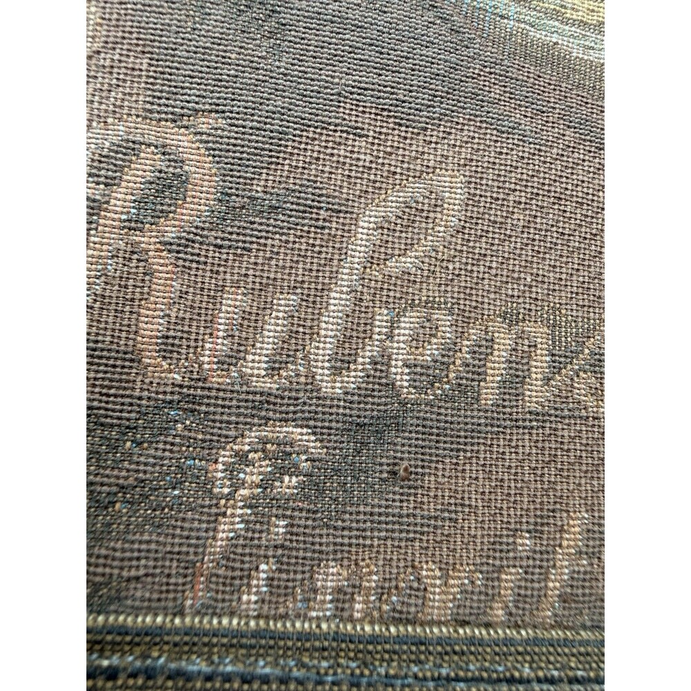VTG PP Rubens Adoration of the Magi Belgian Jacquard Woven Wall Tapestry 43"x29" - Picture 10 of 16
